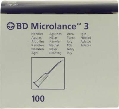 BD MICROLANCE Kanüle 25 G 5/8 0,5x16 mm - 100Stk