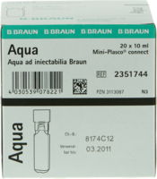 AQUA AD injectabilia Miniplasco connect Inj.-Lsg. - 20X10ml