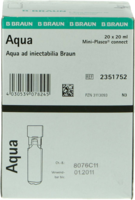 AQUA AD injectabilia Miniplasco connect Inj.-Lsg. - 20X20ml