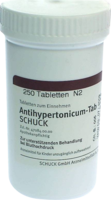 ANTIHYPERTONICUM Tabletten Schuck - 250Stk