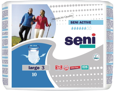 SENI Active Inkontinenzslip Einmal L - 8X10Stk