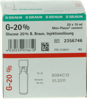 GLUCOSE 20% B.Braun Mini Plasco connect Inj.-Lsg. - 20X10ml