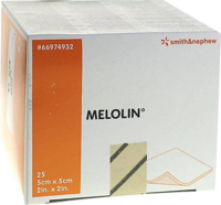 MELOLIN 5x5 cm Wundauflagen steril - 25Stk