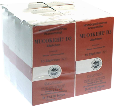 MUCOKEHL D 3 Zäpfchen - 10X10Stk
