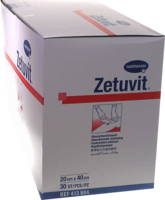 ZETUVIT Saugkompressen unsteril 20x40 cm - 30Stk