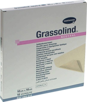 GRASSOLIND Salbenkompressen 10x10 cm steril - 10Stk