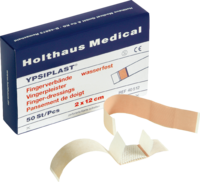 FINGERVERBAND YPSIPLAST wasserfest 2x12 cm haut - 50Stk