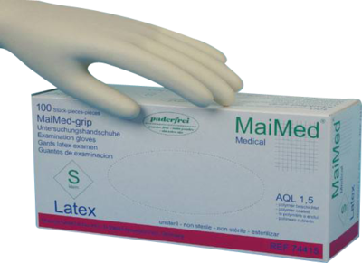 MAIMED grip PF Unt.Handsch.unster.Latex Gr.XL - 100Stk