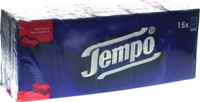 TEMPO Taschentücher ohne Menthol 5404 - 15X10Stk
