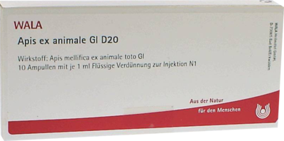 APIS EX animale GL D 20 Ampullen - 10X1ml