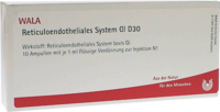 RETICULOENDOTHELIALES System GL D 30 Ampullen - 10X1ml