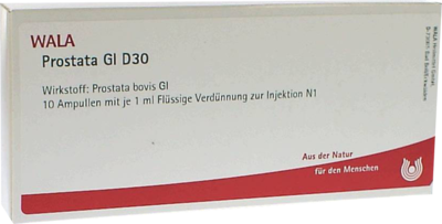 PROSTATA GL D 30 Ampullen - 10X1ml