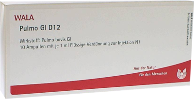 PULMO GL D 12 Ampullen - 10X1ml