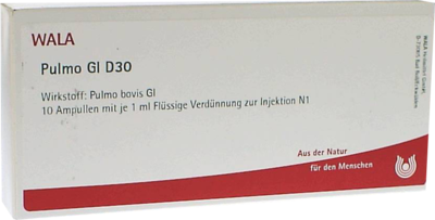 PULMO GL D 30 Ampullen - 10X1ml