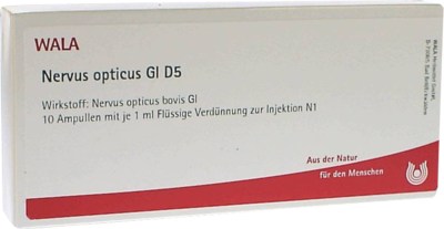 NERVUS OPTICUS GL D 5 Ampullen - 10X1ml