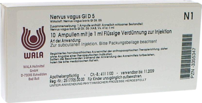 NERVUS VAGUS GL D 5 Ampullen - 10X1ml