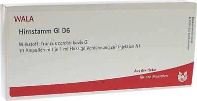 HIRNSTAMM GL D 6 Ampullen - 10X1ml