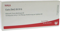 CUTIS feti GL D 15 Ampullen - 10X1ml