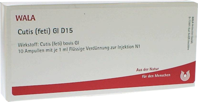 CUTIS feti GL D 15 Ampullen - 10X1ml