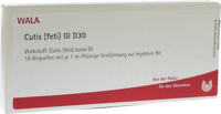 CUTIS feti GL D 30 Ampullen - 10X1ml