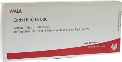 CUTIS feti GL D 30 Ampullen - 10X1ml