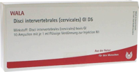 DISCI intervertebrales cervicales GL D 5 Ampullen - 10X1ml