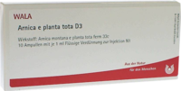 ARNICA E Planta tota D 3 Ampullen - 10X1ml