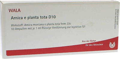 ARNICA E Planta tota D 10 Ampullen - 10X1ml