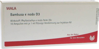 BAMBUSA E NODO D 3 Ampullen - 10X1ml
