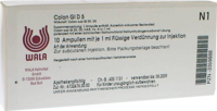 COLON GL D 5 Ampullen - 10X1ml
