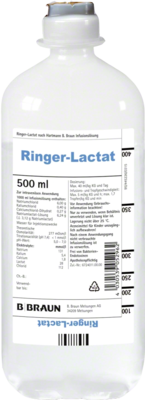 RINGER LACTAT n.Hartm.B.Braun Ecofl.Plus Inf.-Lsg. - 10X500ml