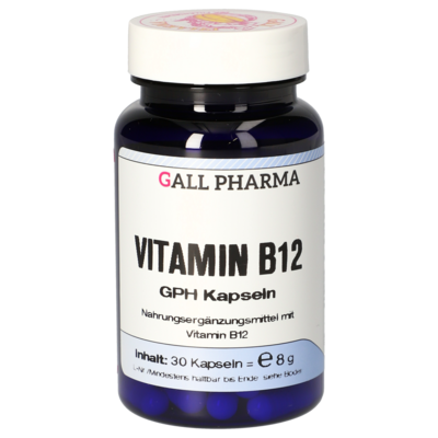 VITAMIN B12 GPH 3 µg Kapseln - 30Stk