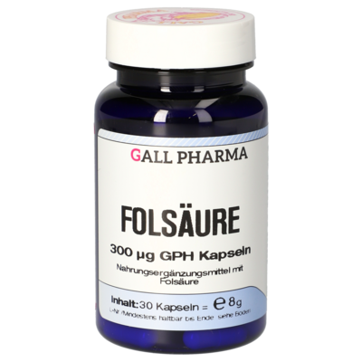 FOLSÄURE 300 µg GPH Kapseln - 30Stk