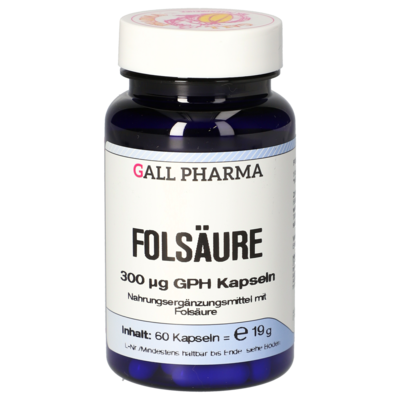 FOLSÄURE 300 µg GPH Kapseln - 60Stk
