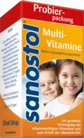 SANOSTOL Multi-Vitamin Saft Probierpackung - 30ml