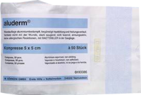 ALUDERM Kompressen 5x5 cm - 50Stk