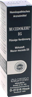 MUCEDOKEHL D 5 Tropfen - 10ml