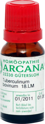 TUBERCULINUM BOVINUM LM 18 Dilution - 10ml