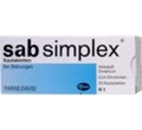 SAB simplex Kautabletten - 20Stk - Blähungen & Krämpfe