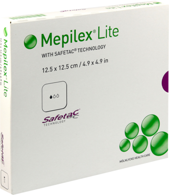 MEPILEX Lite Schaumverband 12,5x12,5 cm steril - 5Stk