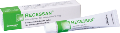 RECESSAN Salbe - 10g - Hautpflege