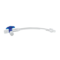 DISCOFIX C Dreiwegehahn blau m.10 cm Schlauch - 1Stk