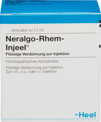 NERALGO Rhem Injeel Ampullen - 100Stk