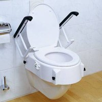 TOILETTENSITZERHÖHUNG mit Armlehnen - 1Stk
