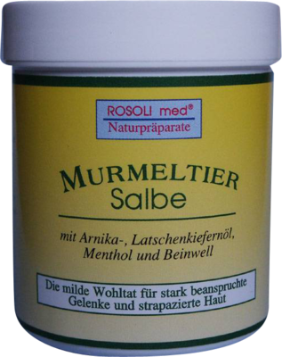 ROSOLIMED MURMELTIERSALBE - 100g