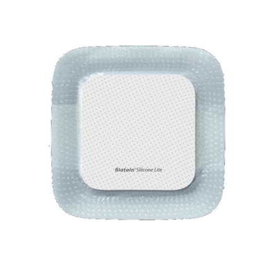 BIATAIN Silicone Lite Schaumverband 12,5x12,5 cm - 10Stk