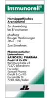 IMMUNORELL Mischung - 50ml
