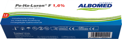 PE-HA-Luron F 1,6% Fertigspritzen - 1.0ml
