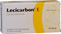 LECICARBON E CO2 Laxans Erwachsenensuppositorien - 30Stk - Abführmittel