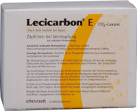 LECICARBON E CO2 Laxans Erwachsenensuppositorien - 100Stk - Abführmittel